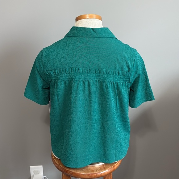 NWT!! Athleta - Echo Top in Green - Size XXS - Runs Oversized!! - Picture 5 of 8